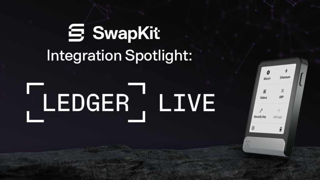 swapkit ledger live