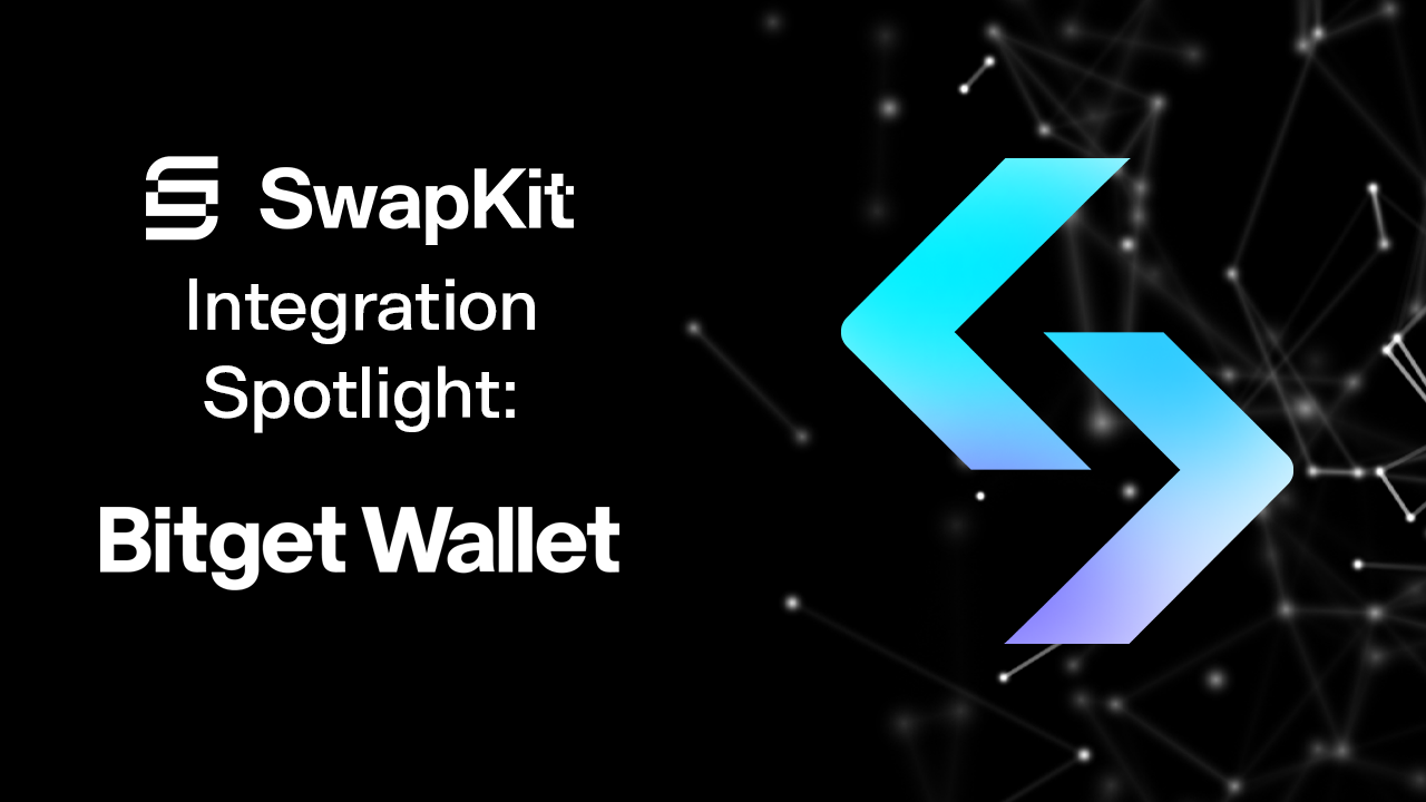 Bitget wallet swapkit thorchain integration