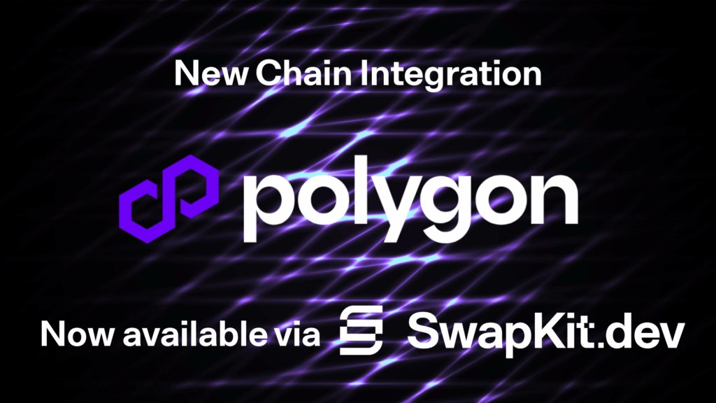 SwapKit Polygon integration via NEAR Intents