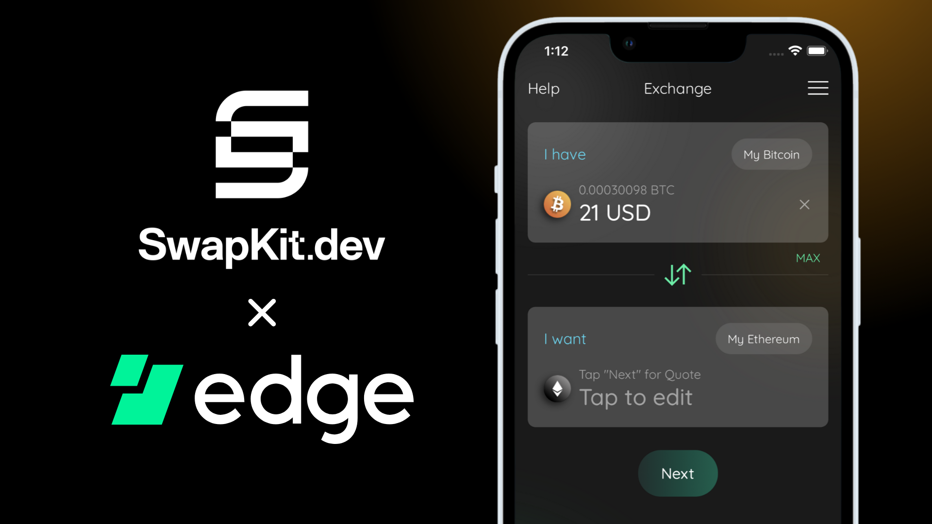 SwapKit Edge Wallet integration with THORChain and Maya Protocol.