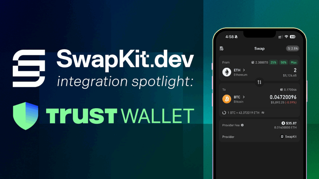 Trust Wallet SwapKit Integration