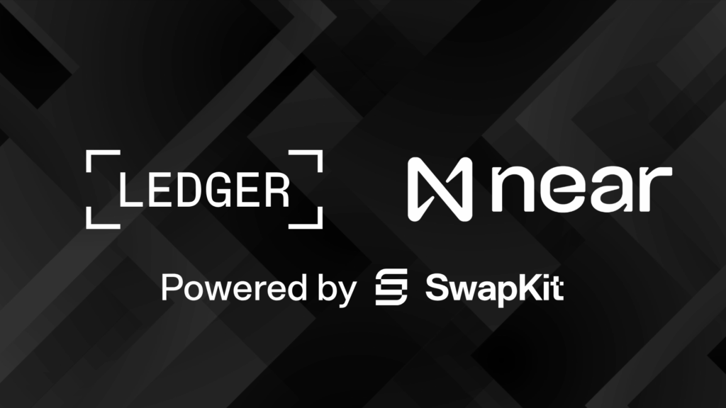 ledger wallet integrates near intents via swapkit