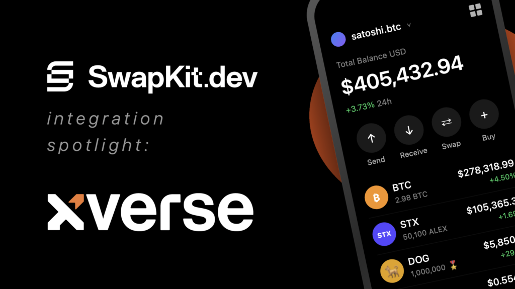 Xverse SwapKit Spotlight